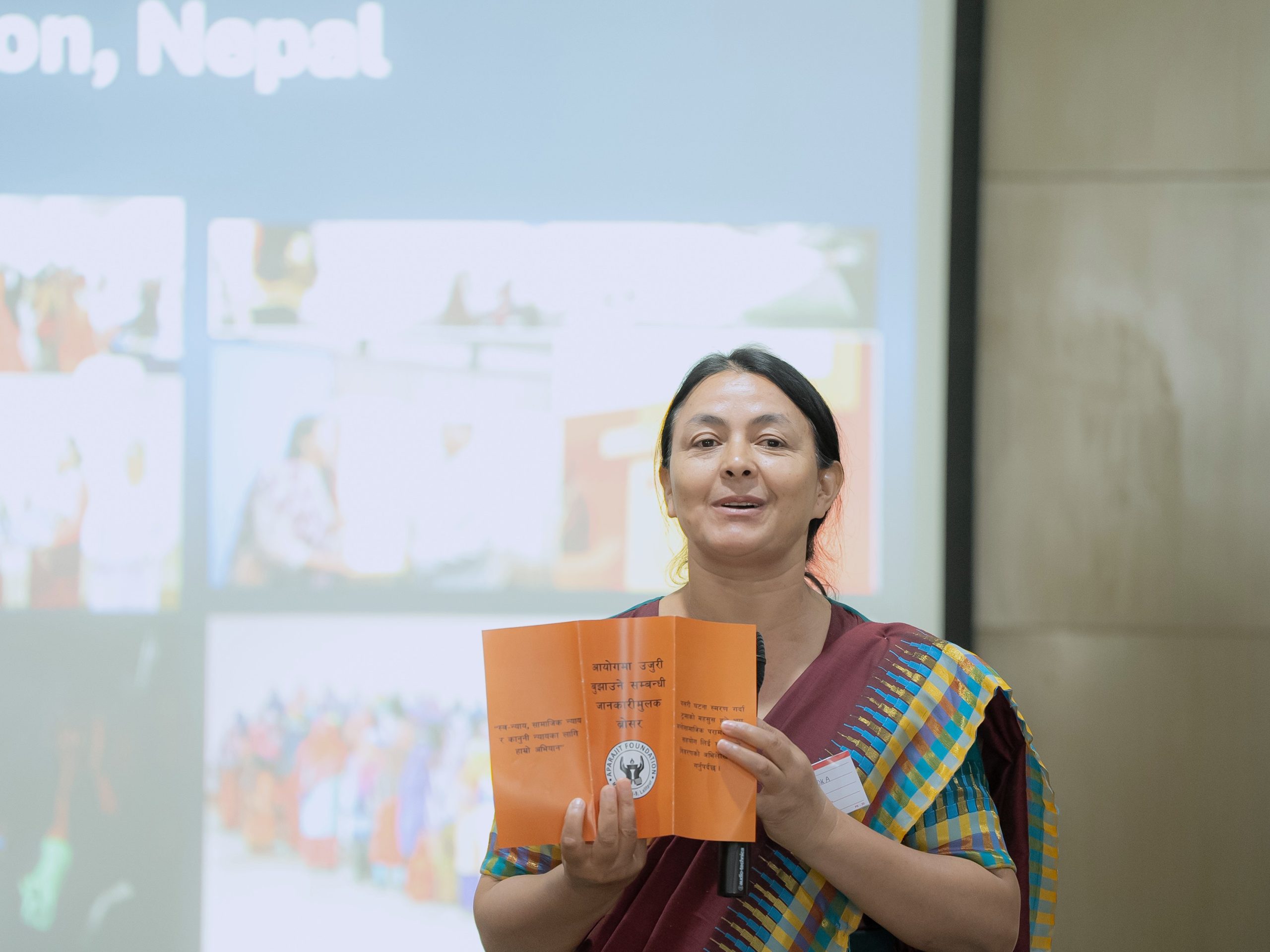 Asia regional survivors exchange: Devi from Nepal