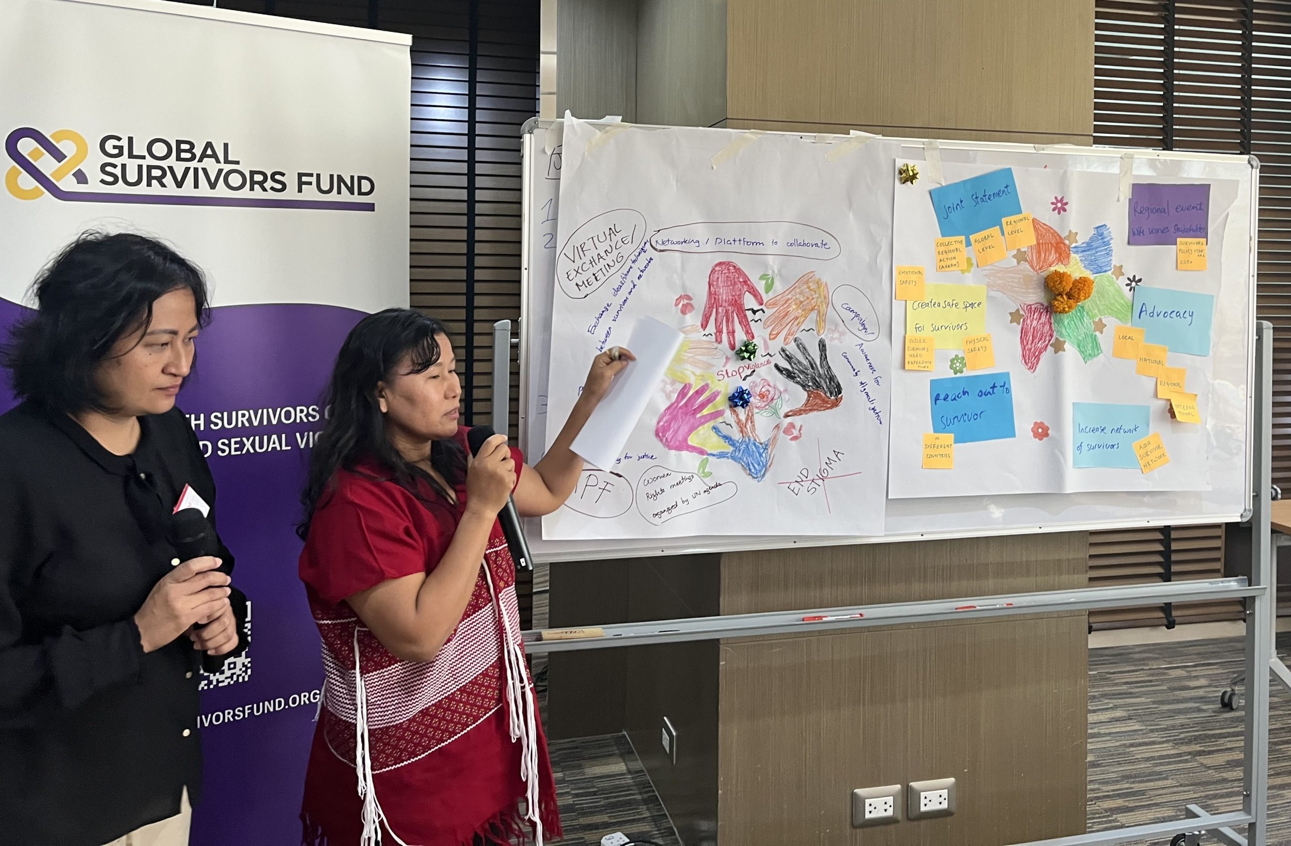 Asia regional survivors exchange: Global Survivors Fund
